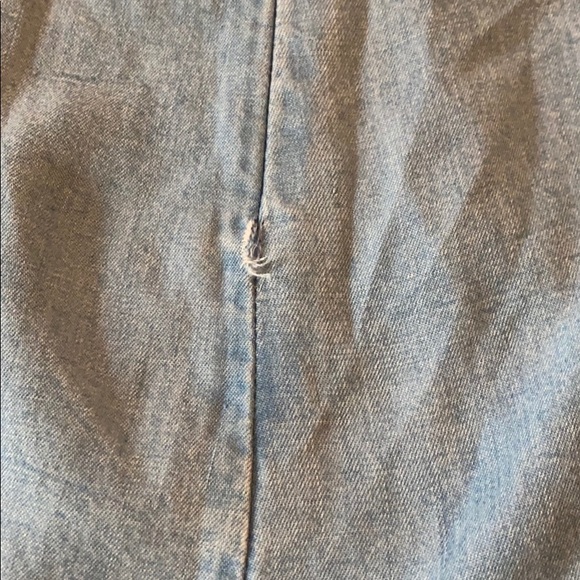 Zara Denim Romper - Picture 5 of 7